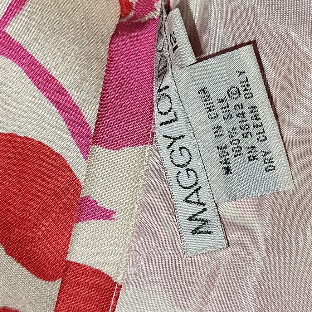 Never worn Pink and White Maggy London Skirt (12) - Picture 11 of 11